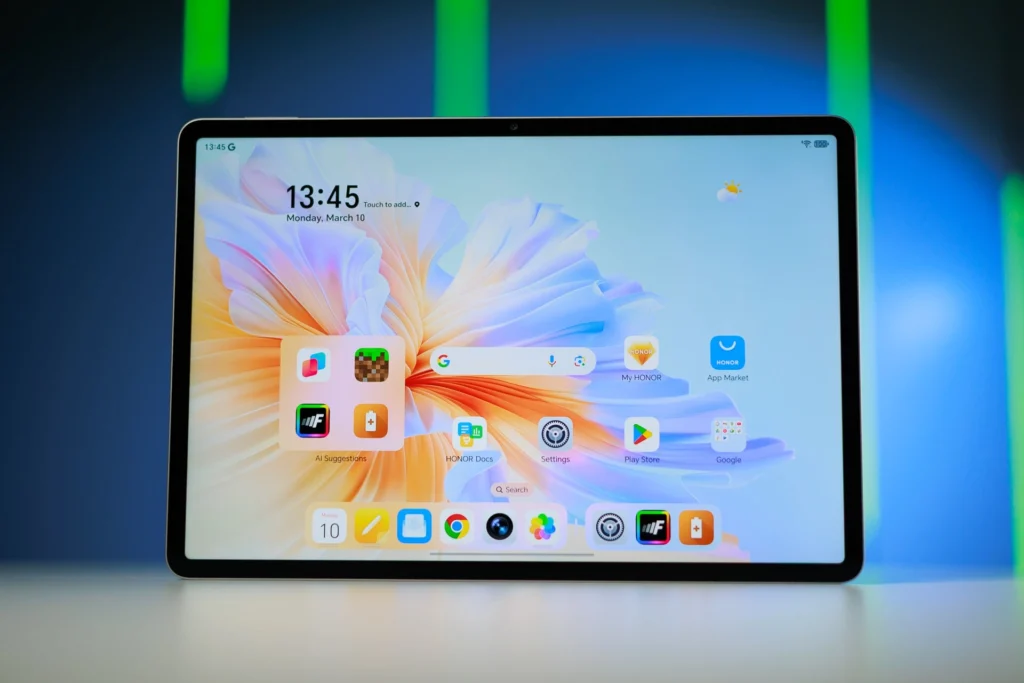 Honor Pad v9 Tasarım ve Ekran