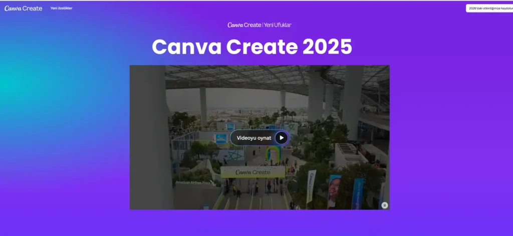 Canva 2025 Yeni Özellikler; Yapay Zeka Ofis Araçları, Web Tasarım, Kodlama, Belge Düzenleme